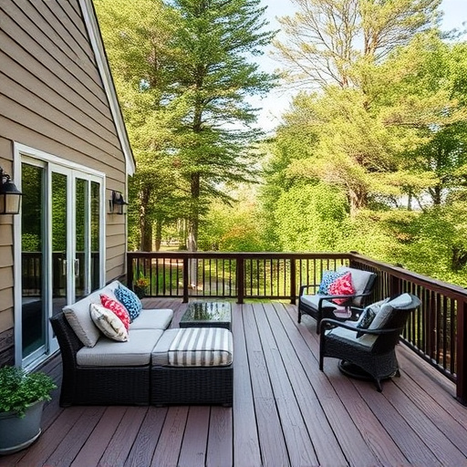 backyard deck