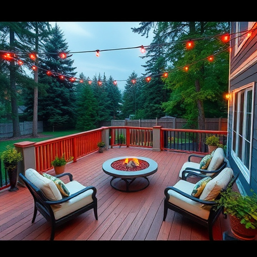 backyard deck