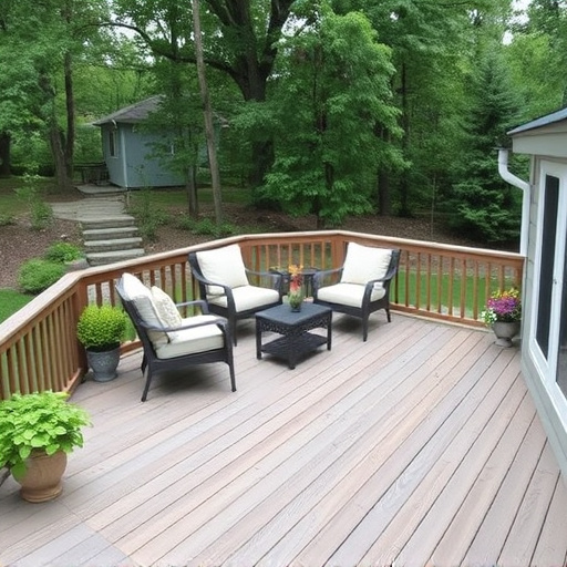 backyard deck