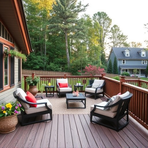 backyard deck