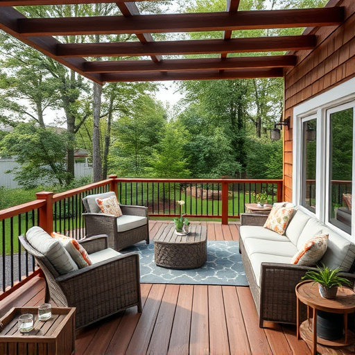 backyard deck