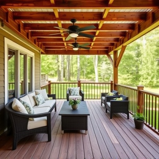 backyard deck