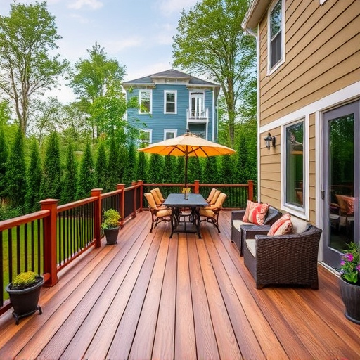 backyard deck