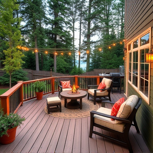 backyard deck