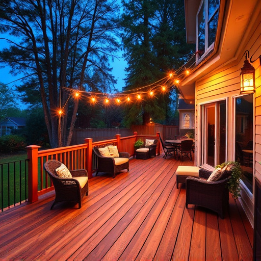 backyard deck