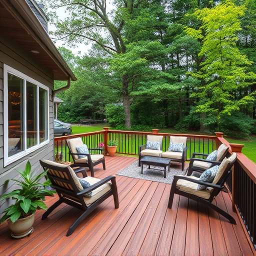 backyard deck