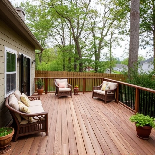 backyard deck