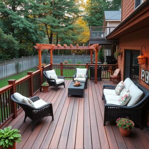 backyard deck