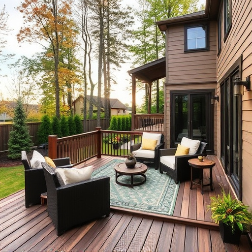 backyard deck