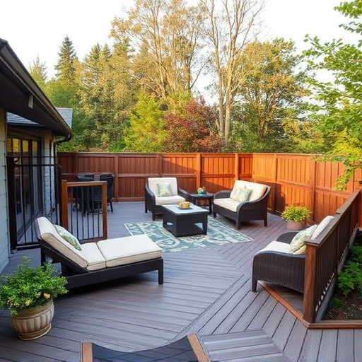 backyard deck