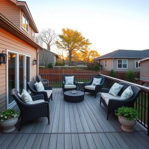 backyard deck