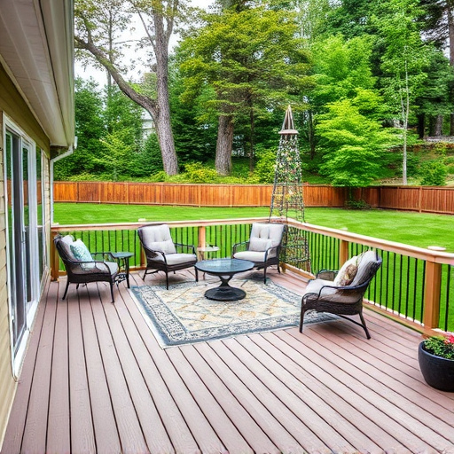 backyard deck