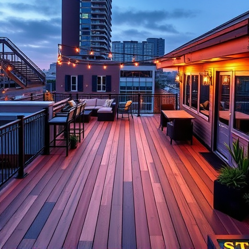 commercial deck