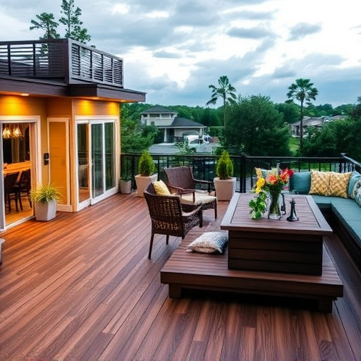 commercial deck