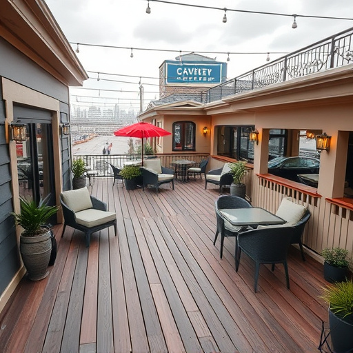 commercial deck