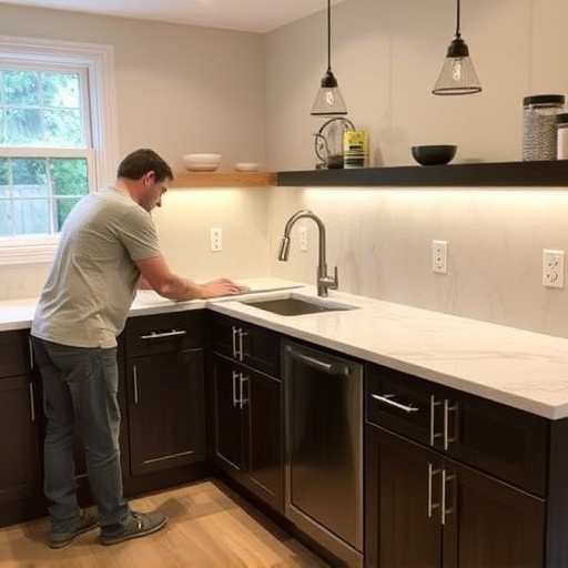 countertop install