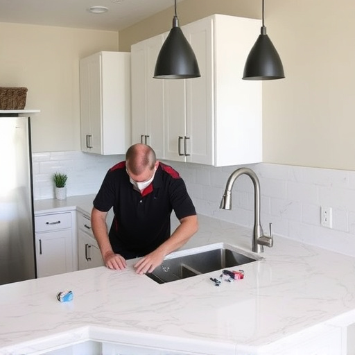 countertop install