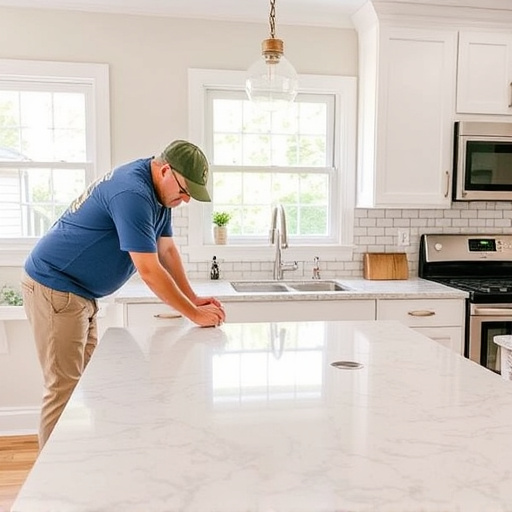 countertop install