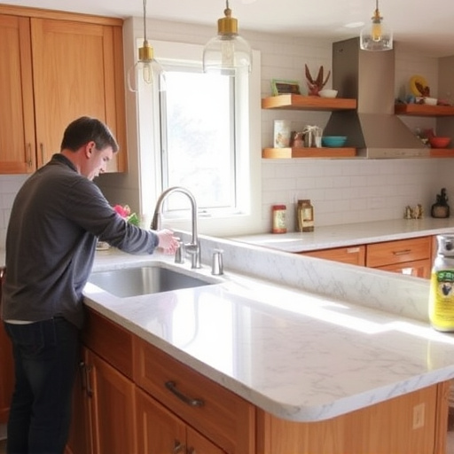 countertop install