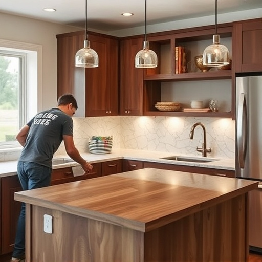 countertop install