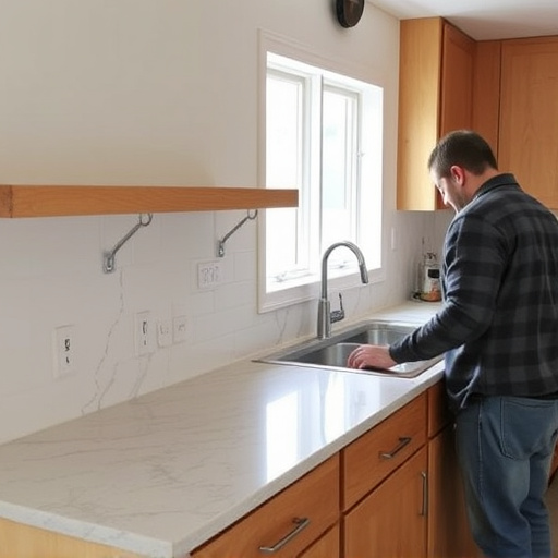 countertop install