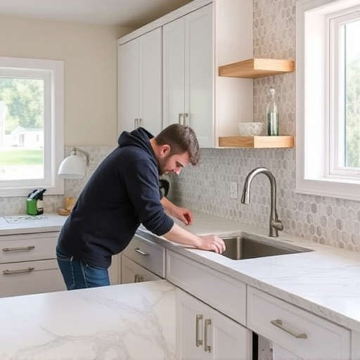 countertop install