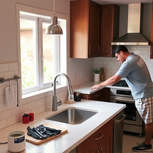 countertop install