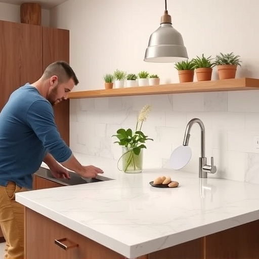 countertop install