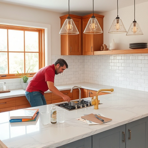 countertop install