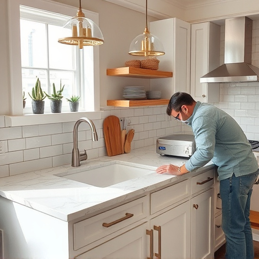countertop install
