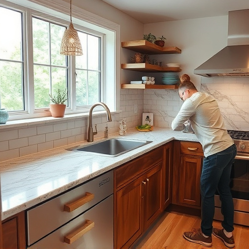 countertop install
