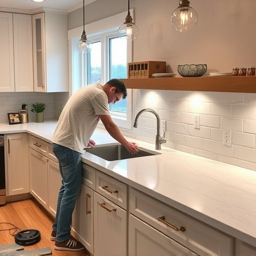 countertop install