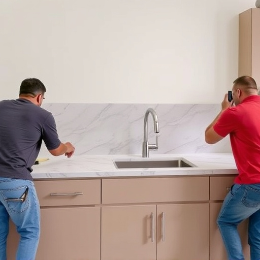 countertop install