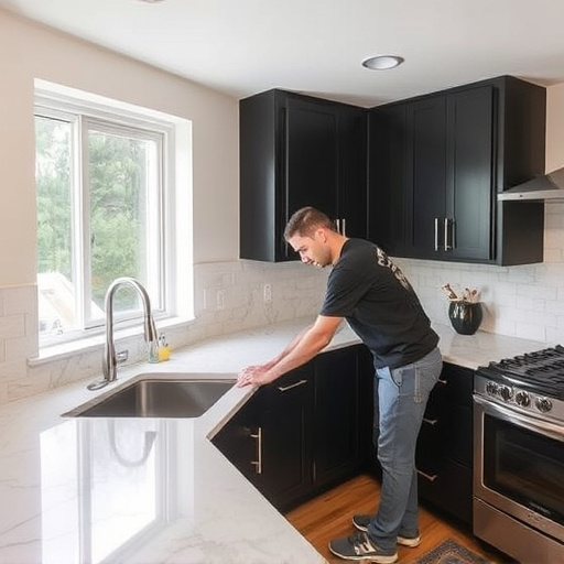 countertop install