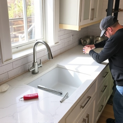 countertop install