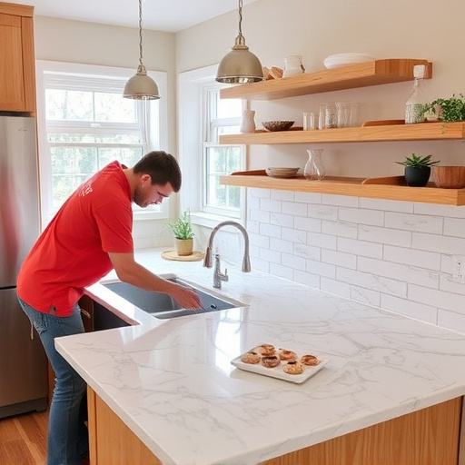 countertop install