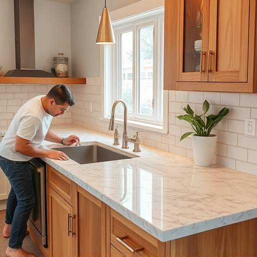 countertop install