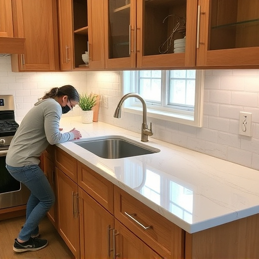 countertop install