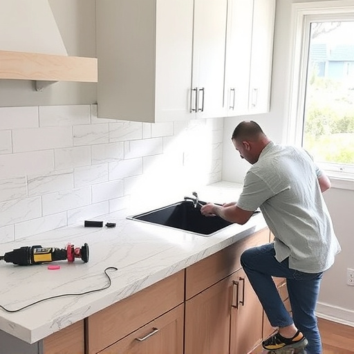countertop install