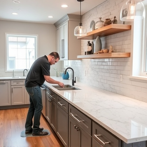 countertop install
