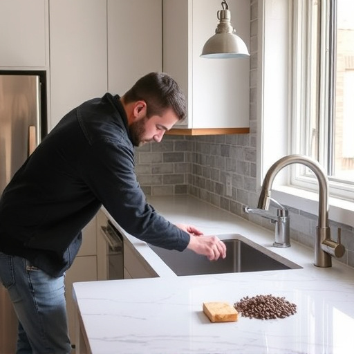 countertop install