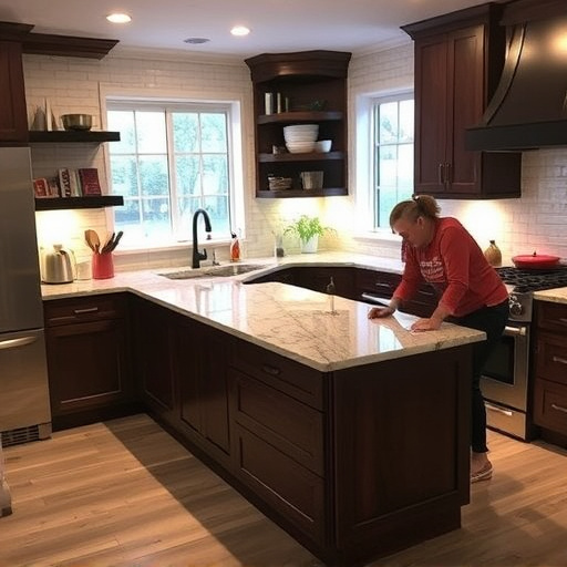 countertop install