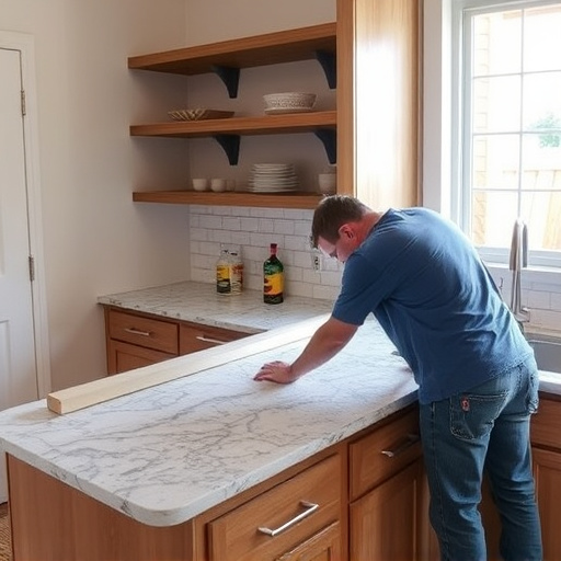 countertop install