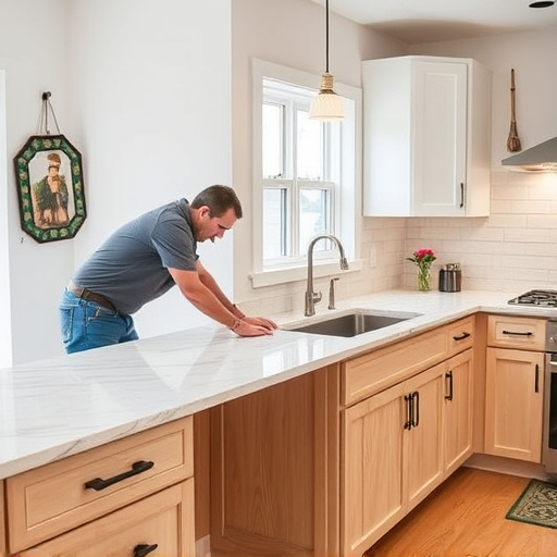 countertop install