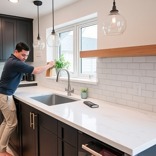 countertop install