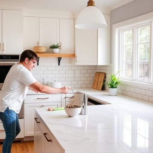 countertop install