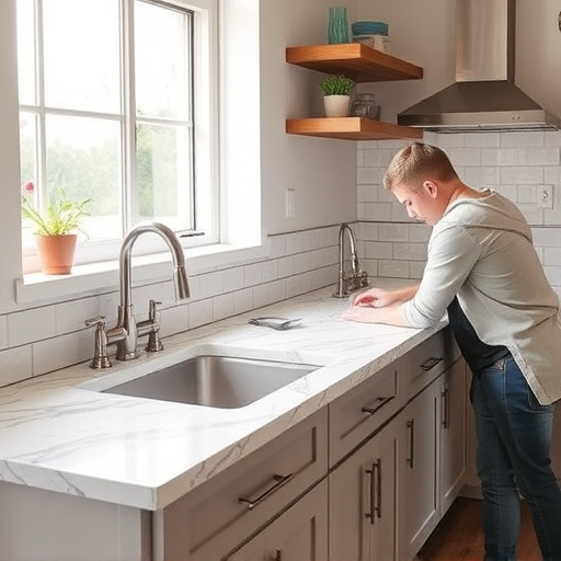 countertop install