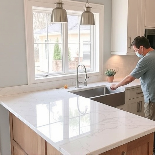 countertop install