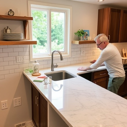 countertop install