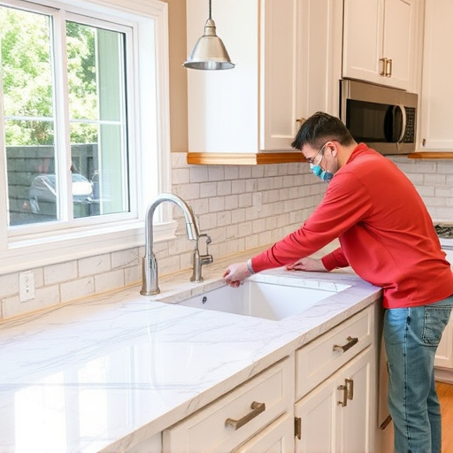 countertop install